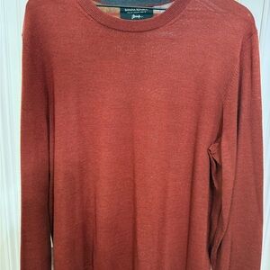 Banana Republic Merino Yarn Sweater in Rich Rust